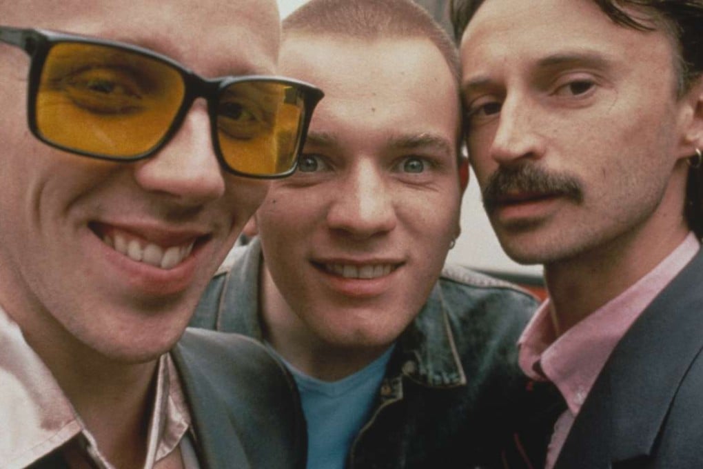 From left: Spud (Ewen Bremner), Renton (Ewan McGregor) and Begbie (Robert Carlyle) in Trainspotting.
