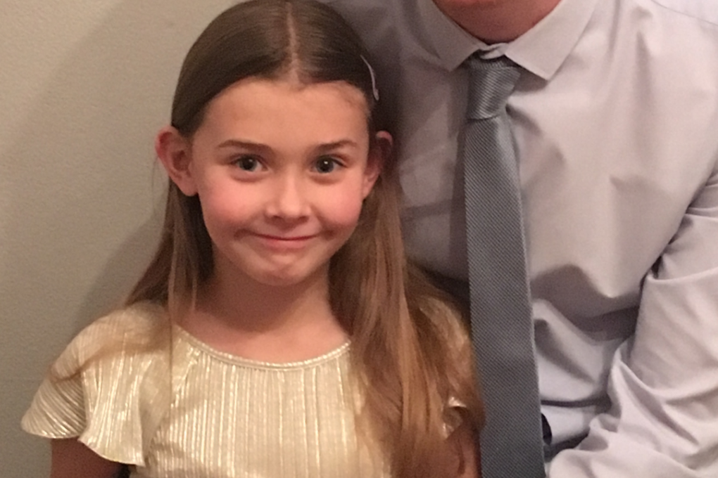 Seven-year-old Chloe Bridgewater's letter to Google impressed CEO Sundar Pichai. Photo: Andy Bridgewater