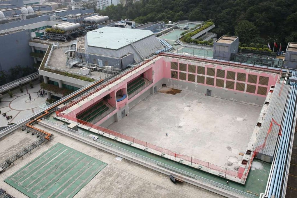 The Hu Fa Kuang Sports Centre, where the roof caved in last year. Photo: Sam Tsang