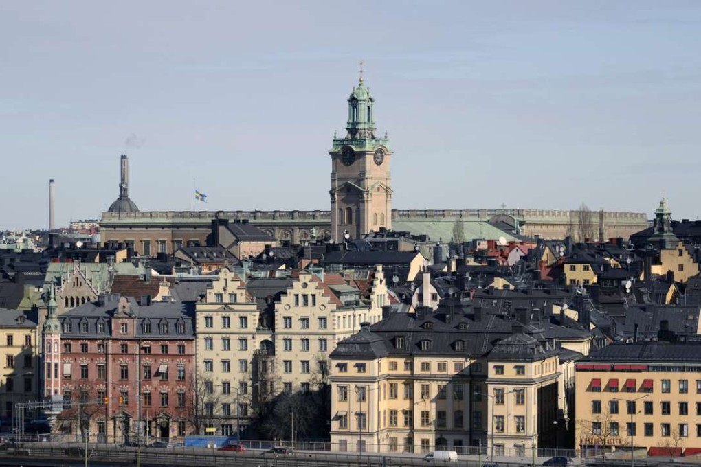 The old town of Gamla Stan, in Stockholm, with its German Church at the centre and the Royal Palace in the background. Sweden in 1979 became the pioneer among the 52 countries that have so far banned corporal punishment. Photo: EPA