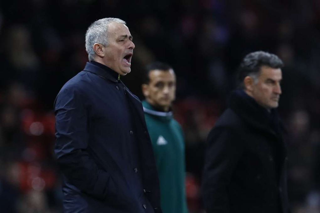 Manchester United manager Jose Mourinho was angered by his side’s preparation ahead of their Saint-Etienne win. Photo: Reuters