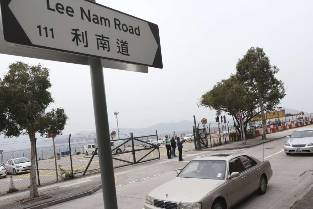 The Lands Department has received at least 12 bids for a residential site on Lee Nam Road in Ap Lei Chau on Hong Kong island. Photo: SCMP