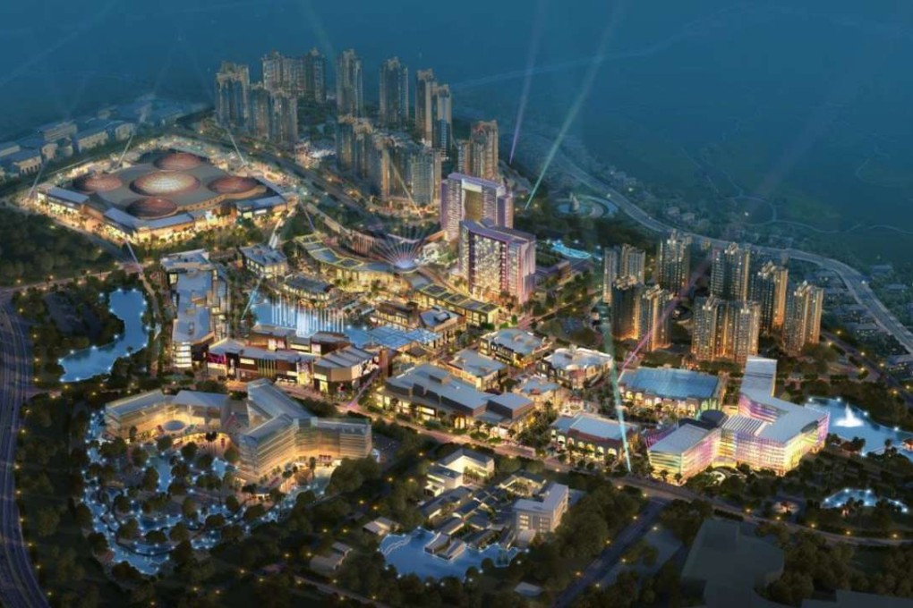 The planned Centreville development in Hainan where Barca will have a museum and megastore: Source: FC Barcelona