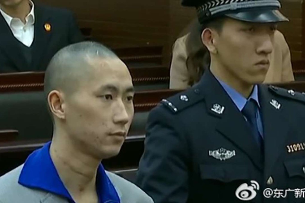Zhou Xingbo pictured in court. Photo: Handout