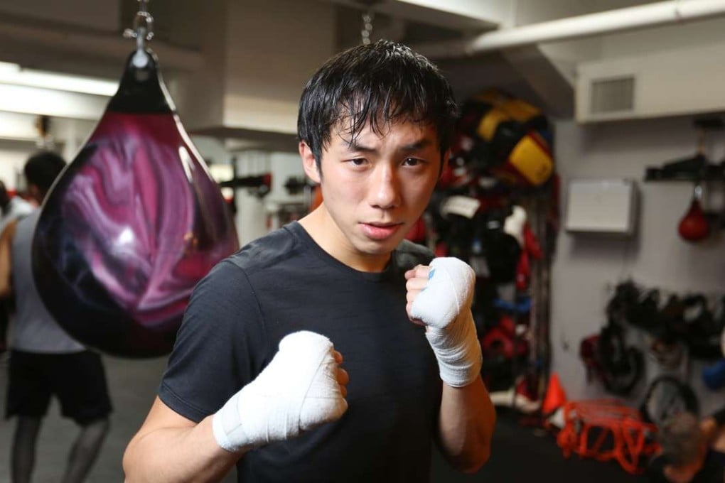 Rex Tso poses during training at DEF Boxing in Sheung Wan on Friday. Photo: Xiaomei Chen