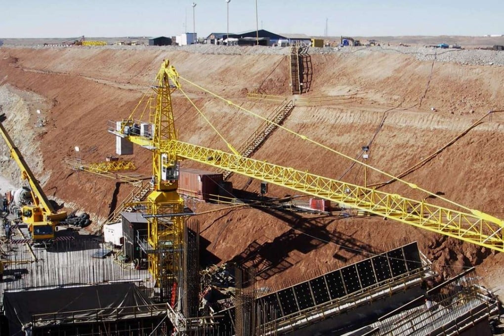 The Oyu Tolgoi mine in the South Gobi desert in Mongolia. Photo: Reuters