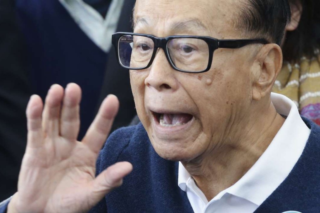 Li Ka-shing has backed eventual winners in elections up until 2012. Photo: Dickson Lee