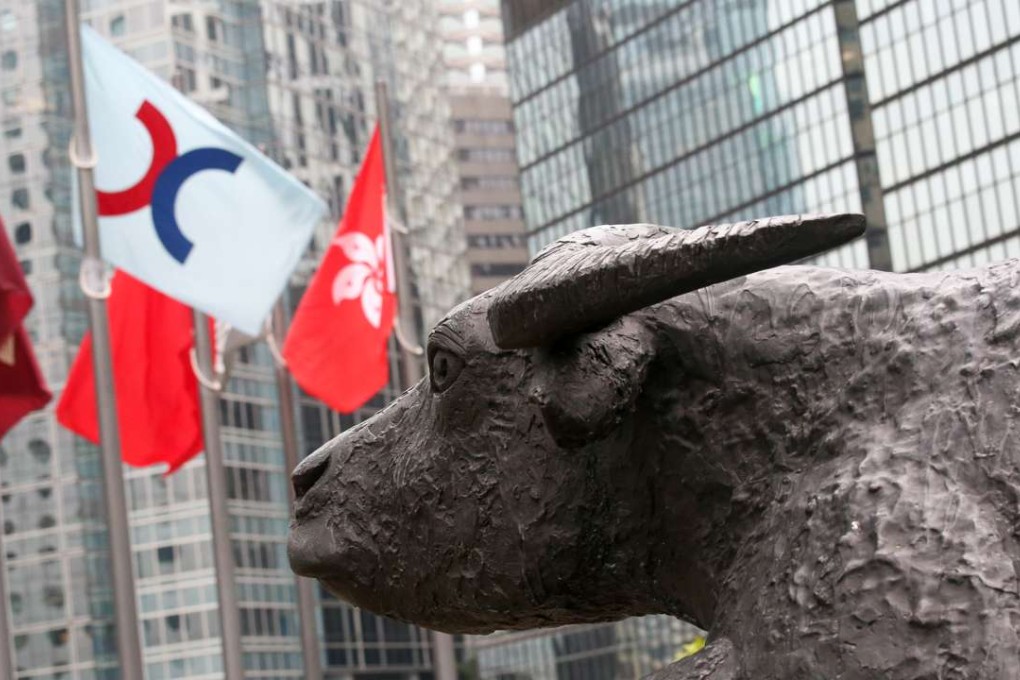 The Hang Seng Index closed at 24,146.08 on Monday, up 0.5 per cent or 112.34 points. Photo: David Wong