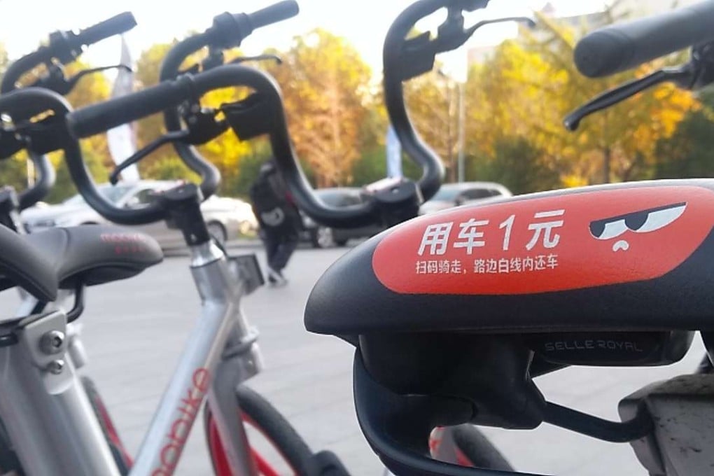 MoBikes in Beijing. Photo: SCMP Handout