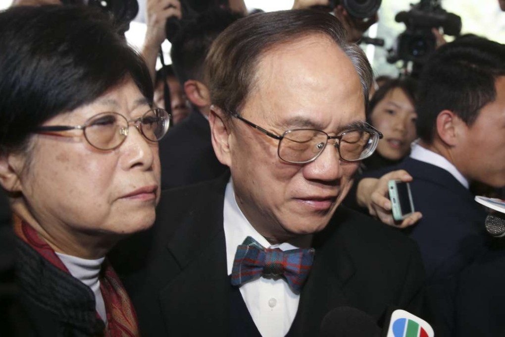 Many personalities presented mitigation letters on behalf of former chief executive Donald Tsang. Photo: Sam Tsang