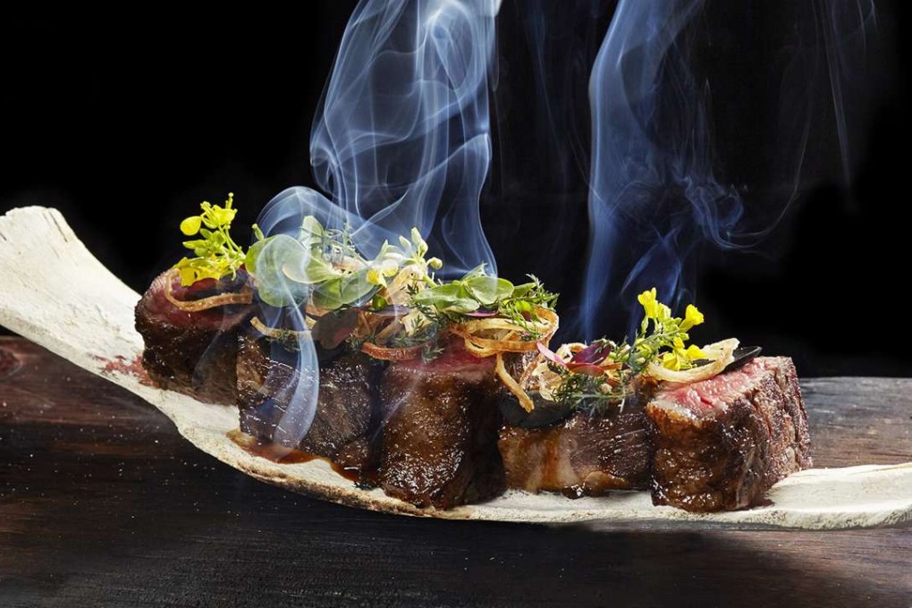 Short-rib sirloin, and truffle at Mandarin Grill + Bar