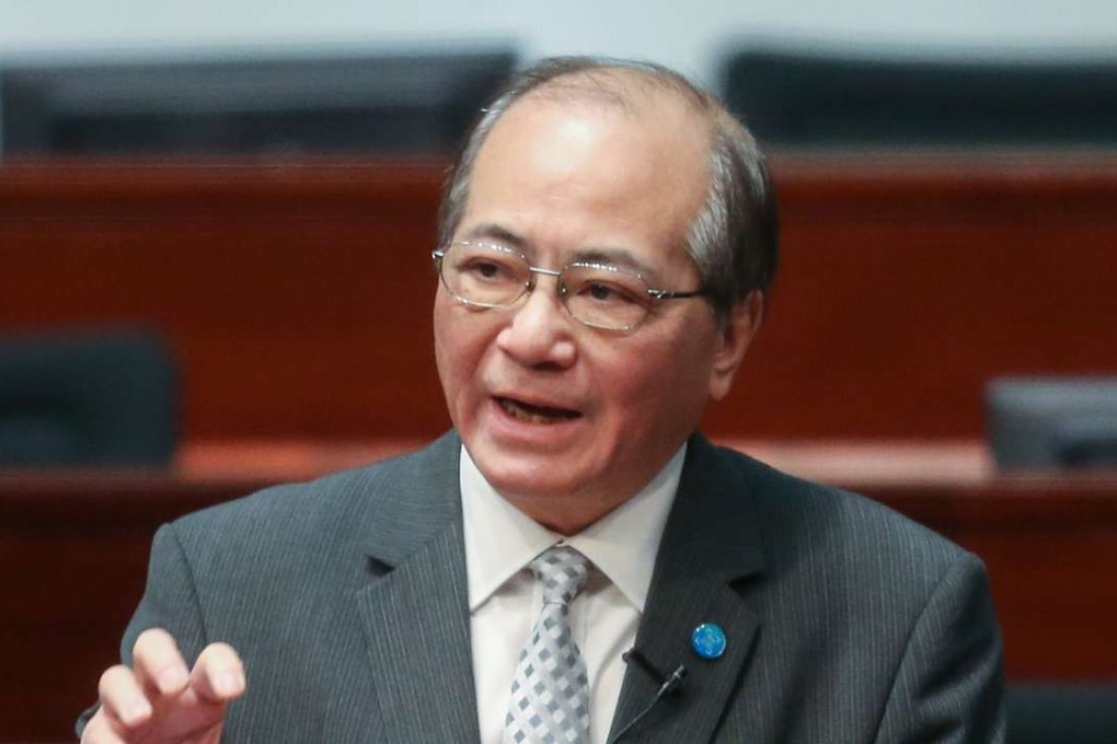 Education chief Eddie Ng Hak-kim said current policies would not have been implemented without the support of the entire government. Photo: K. Y. Cheng
