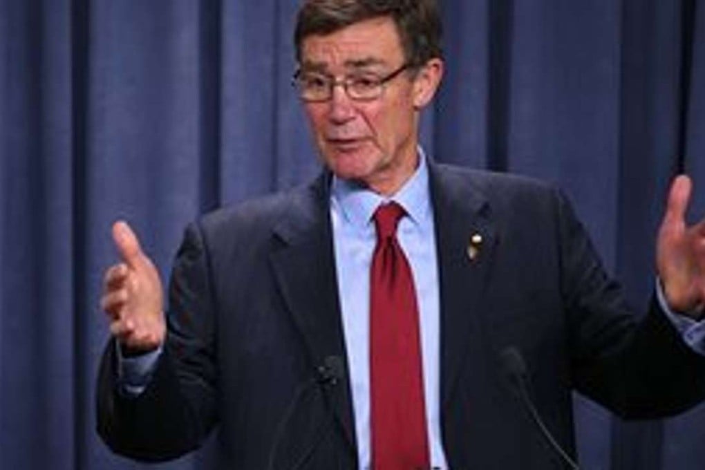 Appearing at the National Press Club on Tuesday, Houston said diplomacy would be the best response to current problems in the South China Sea. Photo: The Guardian