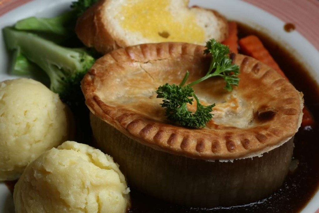 A meat pie at Ned Kelly's Last Stand in Tsim Sha Tsui. Photo: Jonathan Wong