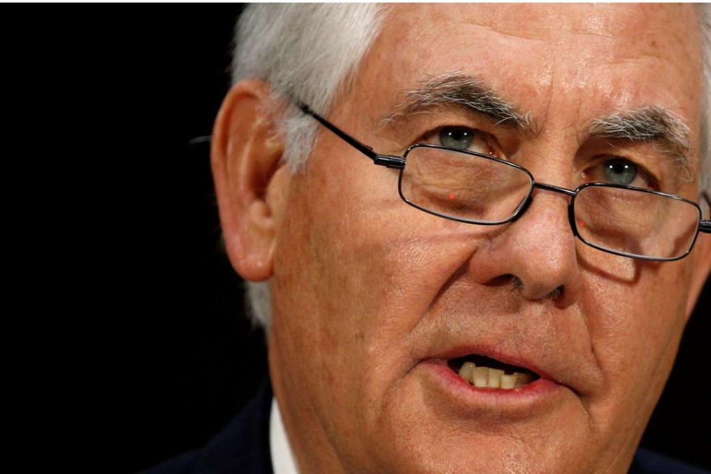 A file picture of US Secretary of State Rex Tillerson. Photo: Reuters