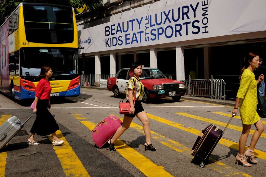 A realisation that visitor numbers and spending per head are both declining, and that shopping habits have changed, should now be sinking in with Hong Kong retailers. Photo: Reuters