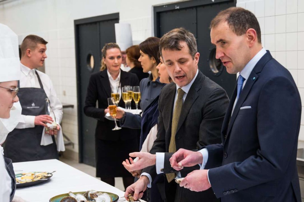 President of Iceland Guðni Thorlacius Jóhannesson (right) and Danish Crown Prince Frederik. Photo: AFP