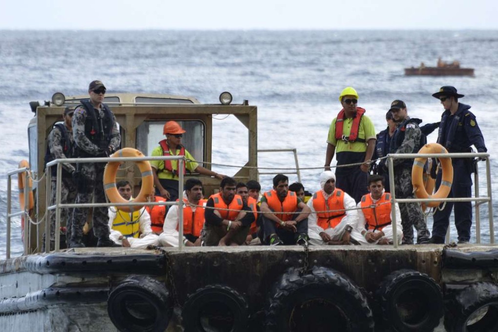 Indonesia was long a key transit country on people-smuggling routes, with migrants arriving in the archipelago before boarding wooden fishing boats and crossing illegally to Australia. Photo: Reuters