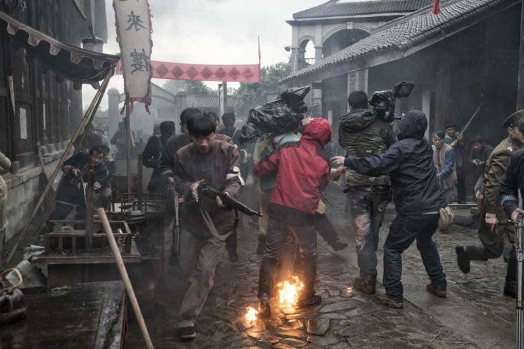 The set of War Against the Bandits. Pictures: Zigor Aldama