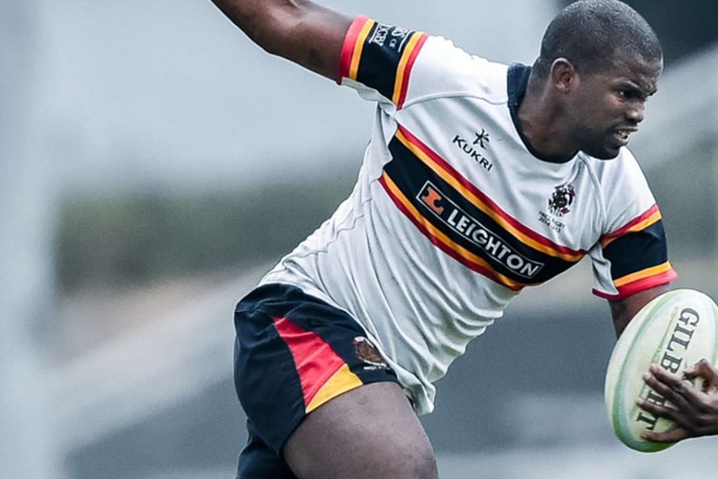 Cricket Club’s Adrian Griffiths is looking forward to his side’s quarter-final against Football Club on Saturday. Photo: HKRU