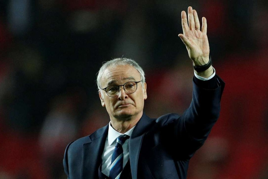 Ranieri said his goodbyes. Photo: AP