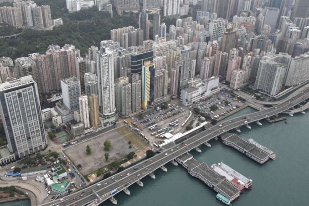 An aerial view of North Point on Hong Kong Island. Photo: Robert Ng