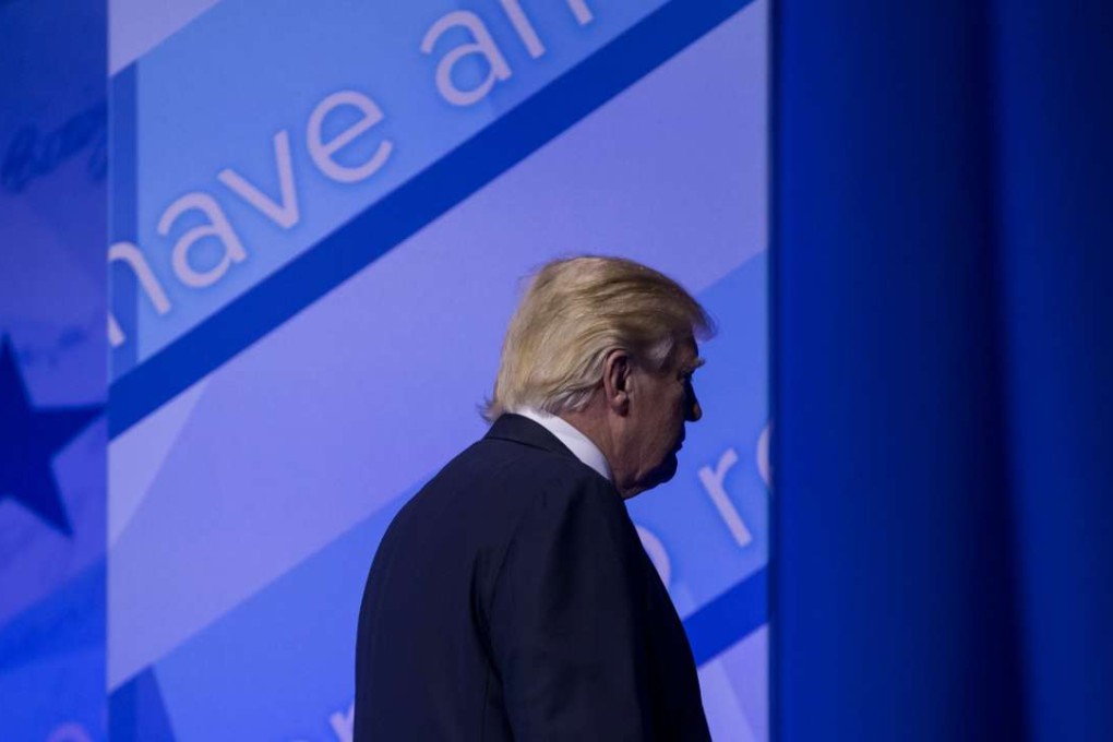 US President Donald Trump will not attend the White House correspondents’ dinner, after a campaign and early tenure where he continually battled with the press. Photo: Bloomberg