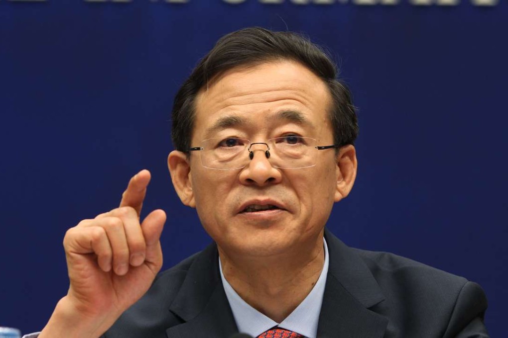 Liu Shiyu, chairman of the China Securities Regulatory Commission( CSRC ), said he would ‘get even’ with wrongdoers whose actions harm small investors. Photo: Simon Song