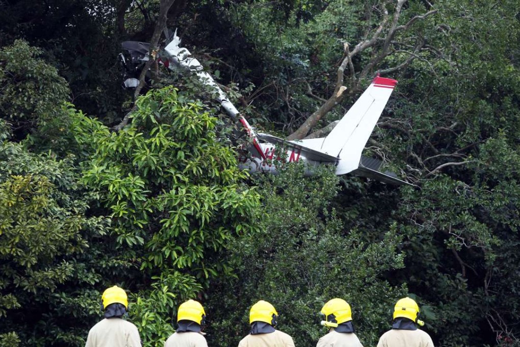 The accident took place at about 11.17 am at a driving range at Garden Farm Golf Centre on Sai Sha Road. Photo: Sam Tsang