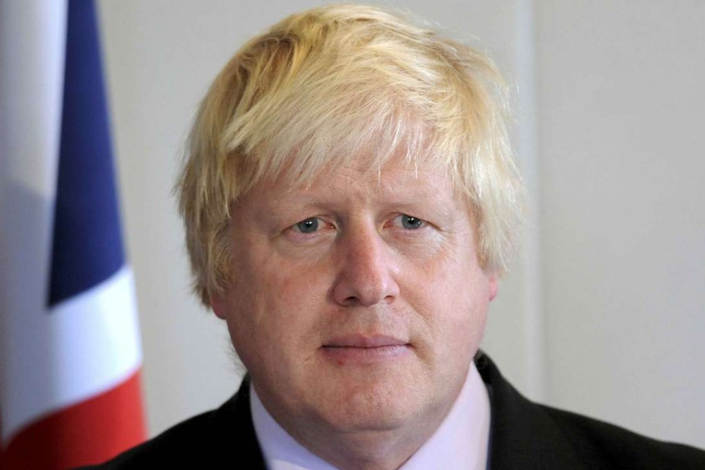 British Foreign Secretary Boris Johnson has expressed concern about the Legco row that saw localist lawmakers-elect Sixtus Baggio Leung Chung-hang and Yau Wai-ching being disqualified from taking their seats. Photo: Reuters