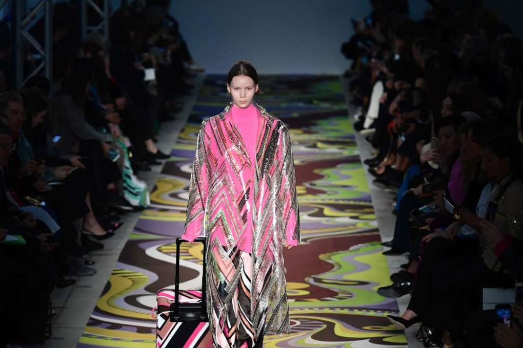 A look from Emilio Pucci’s autumn-winter 2017-18 show in Milan. Photo: AFP