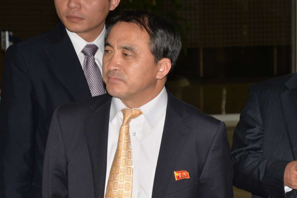 North Korea's Vice-Foreign Minister Ri Kil-Song, seen here in a 2015 file photo, arrived in Beijing on Monday. Photo: AFP