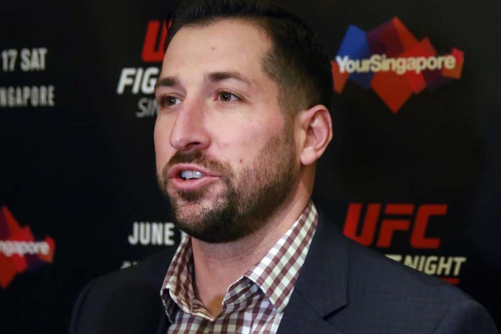 Ultimate Fighting Championship senior vice-president Joe Carr. Photo: AFP