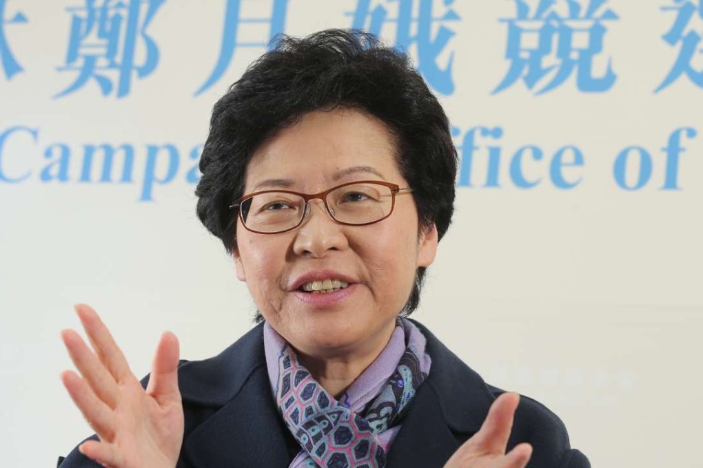 Carrie Lam Cheng Yuet-ngor wants to fight for local publishers. Photo: Dickson Lee