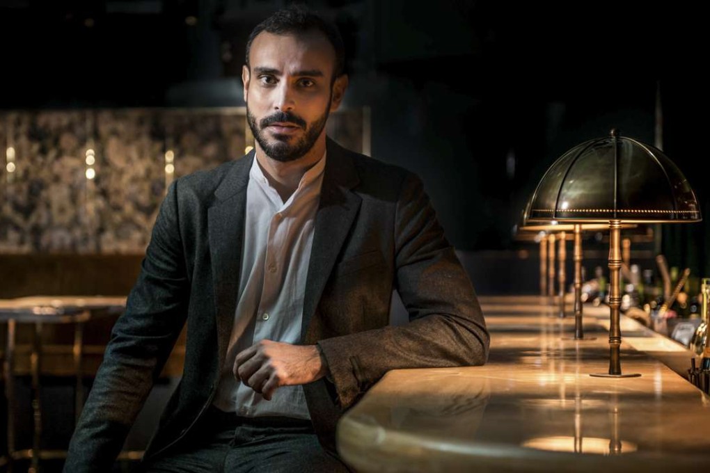 Fabrizio Casiraghi at at Cassio, Gilbert Yeung’s lounge bar and restaurant in Central.