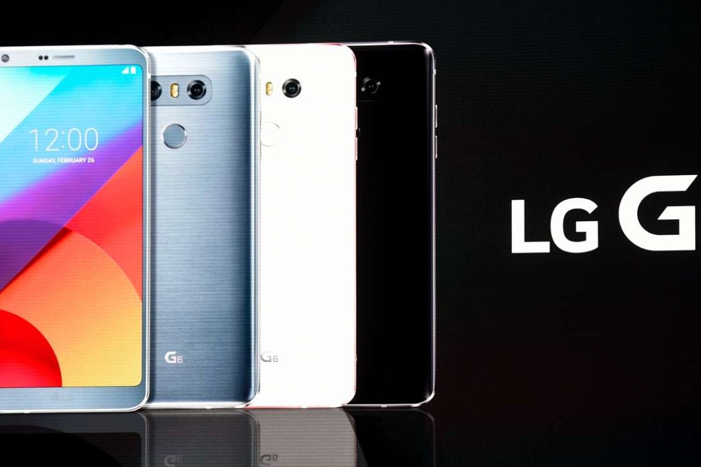 The new LG G6 smartphone. Photo: AFP