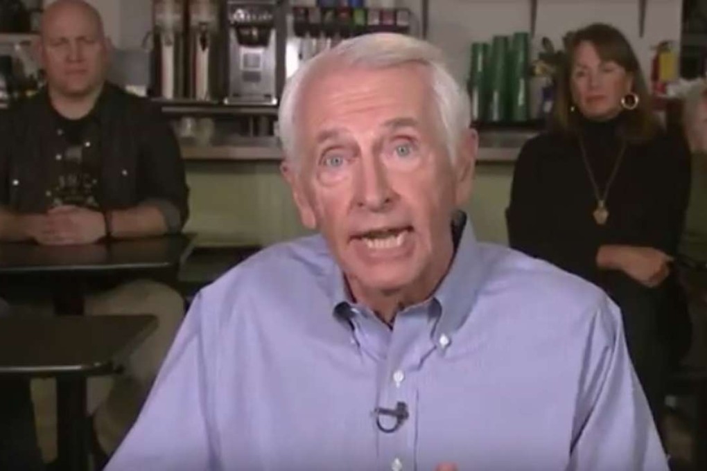 Former Kentucky governor Steve Beshear took a populist tenor in Democrats’ formal response to US President Donald Trump’s speech to Congress. Photo: YouTube