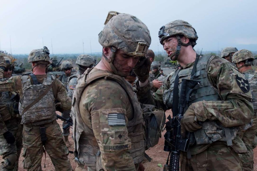 US President Donald Trump has vowed to raise military spending by as much as US$54 billion. Photo: AFP