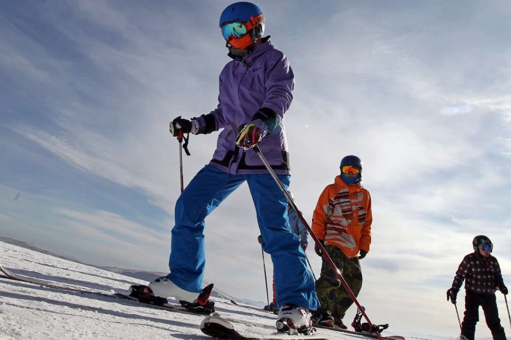 Skiers at the Genting Resort, in Chongli, Zhangjiakou city, Hebei province. The sport is still considered elite, affordable by the few. But by 2025 the country’s target is to have 78pc of urban households – 630m million – counted as middle class consumers. If Beijing achieves this, consumer spending will rise from US$10.7tr in 2011 to US$67tr. Photo: Simon Song