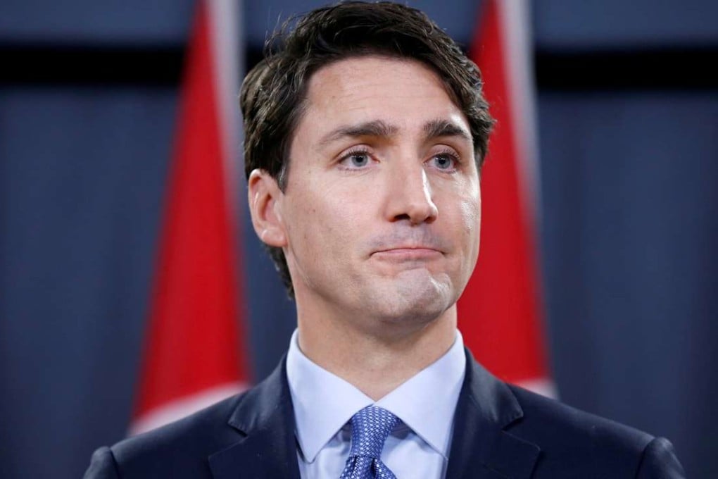 Canada's Prime Minister Justin Trudeau at a news conference in Ottawa, Ontario, Canada, last December. Photo: REUTERS/Chris Wattie