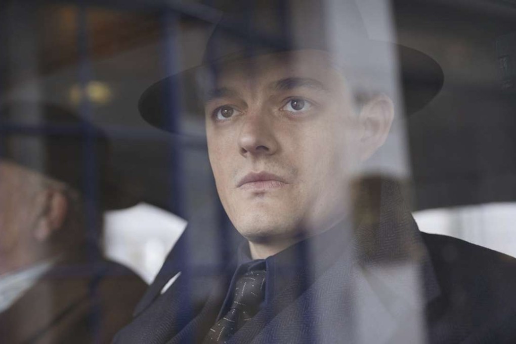 Sam Riley (right) with co-star James Cosmo in the background, in a scene from SS-GB. Photos: BBC
