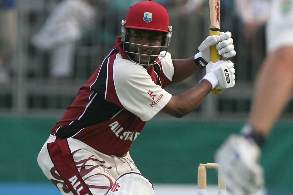 Brian Lara’s last appearance in Hong Kong at the 2007 Hong Kong Sixes. Photo: Dustin Shum