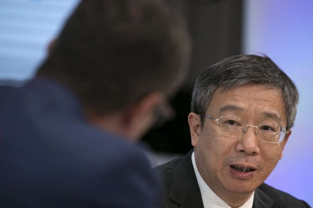 People's Bank of China Deputy Governor Yi Gang at the World Bank Group Headquarters in Washington late last year. Photo: EPA