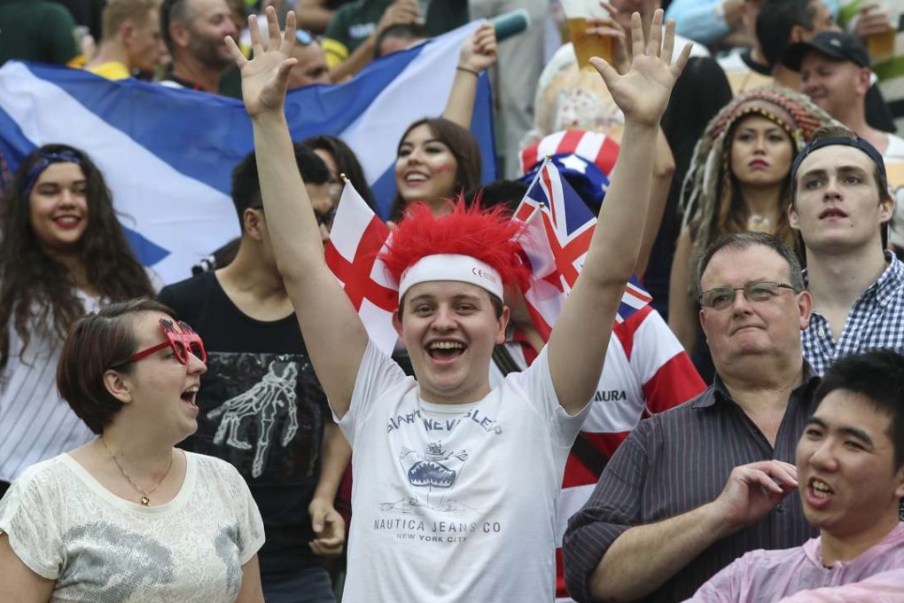 Fans at the Cathay Pacific/HSBC Hong Kong Sevens on April 10, 2016. Photo: K.Y Cheng
