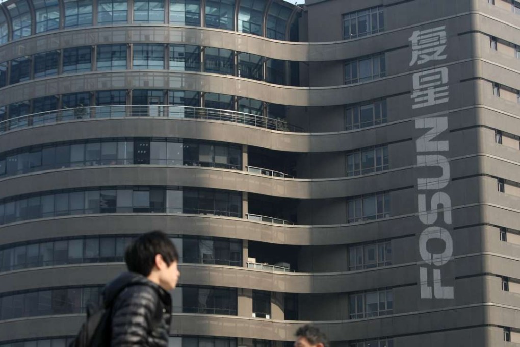Fosun International’s office in Shanghai. Photo: Weng Lei
