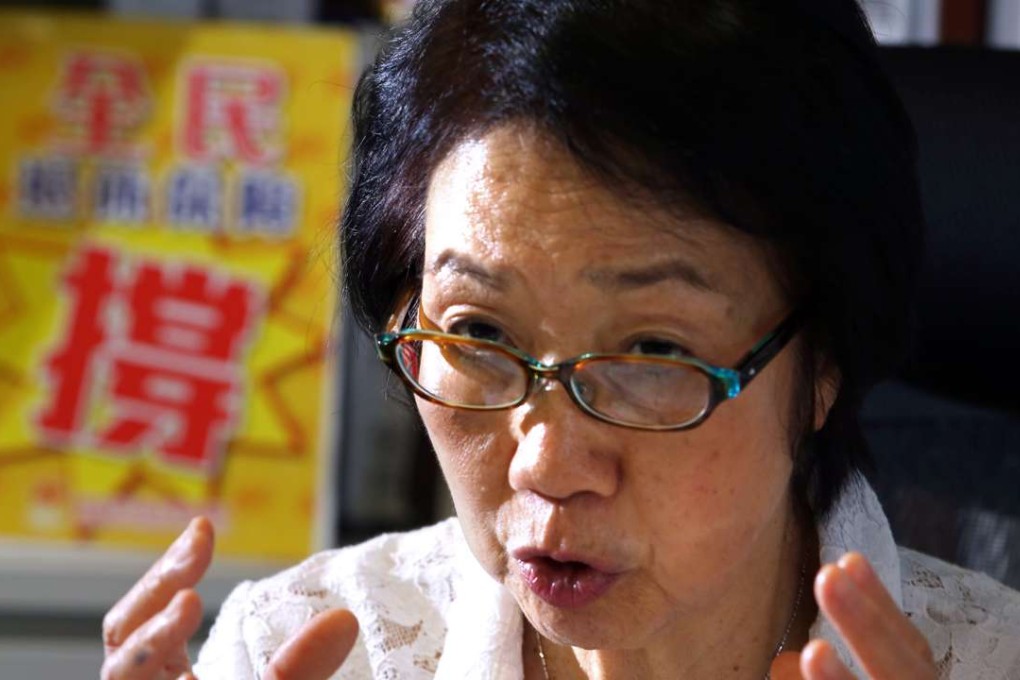 Former unionist lawmaker Chan Yuen-han’s comments appeared in her weekly column in free daily newspaper AM730. Photo: Nora Tam