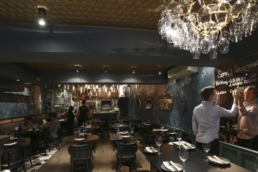 Interior of 12,000 Francs in SoHo. Photo: Jonathan Wong
