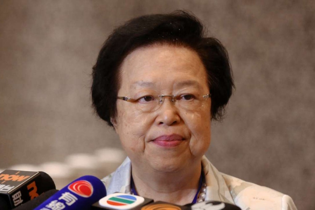 National People’s Congress deputy Maria Tam, who heads up the fund for the officers, said she wanted the cause to operate in a low-key manner. Photo: Dickson Lee.