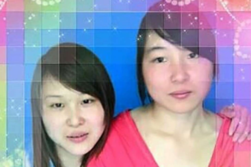 Sisters Ma Panyan, left, and Ma Panhui want justice for their ordeal. Photo: Handout