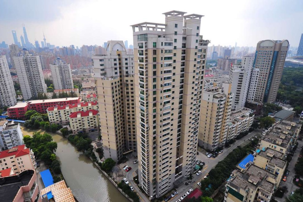 Residential buildings are seen in Shanghai’s Hongkou district. The government has cracked down on converted residential projects in the city. Photo: Xinhua